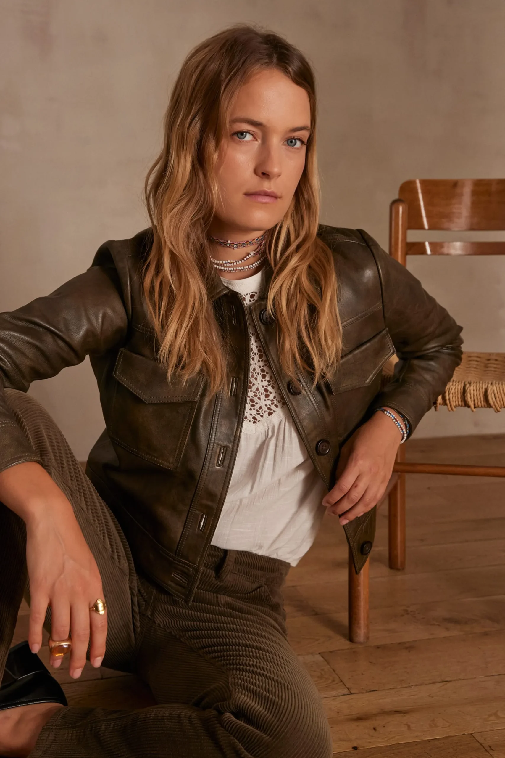 Maison 123 Blouses Et Chemises Blanches|Blouses Et Chemises En Coton>Blouse BENJAMINE ECRU