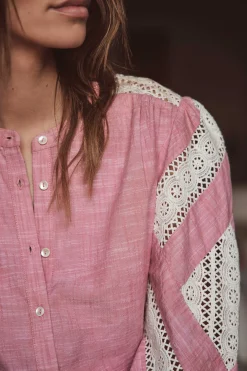 Maison 123 Blouses Et Chemises En Coton|Blouses Et Chemises Brodées><noscript><img width=