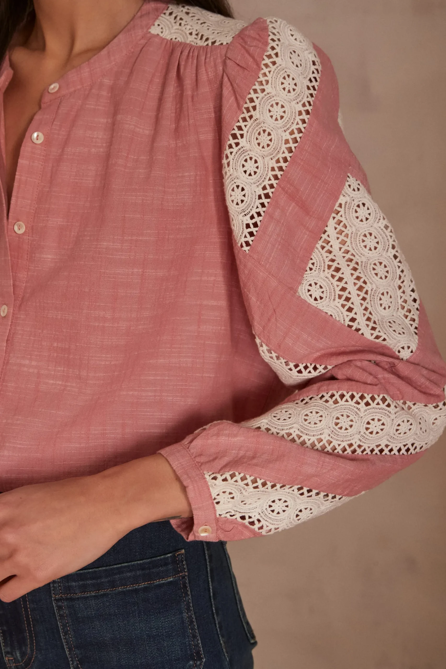 Maison 123 Blouses Et Chemises En Coton|Blouses Et Chemises Brodées>Blouse CATHEL PRIMEROSE