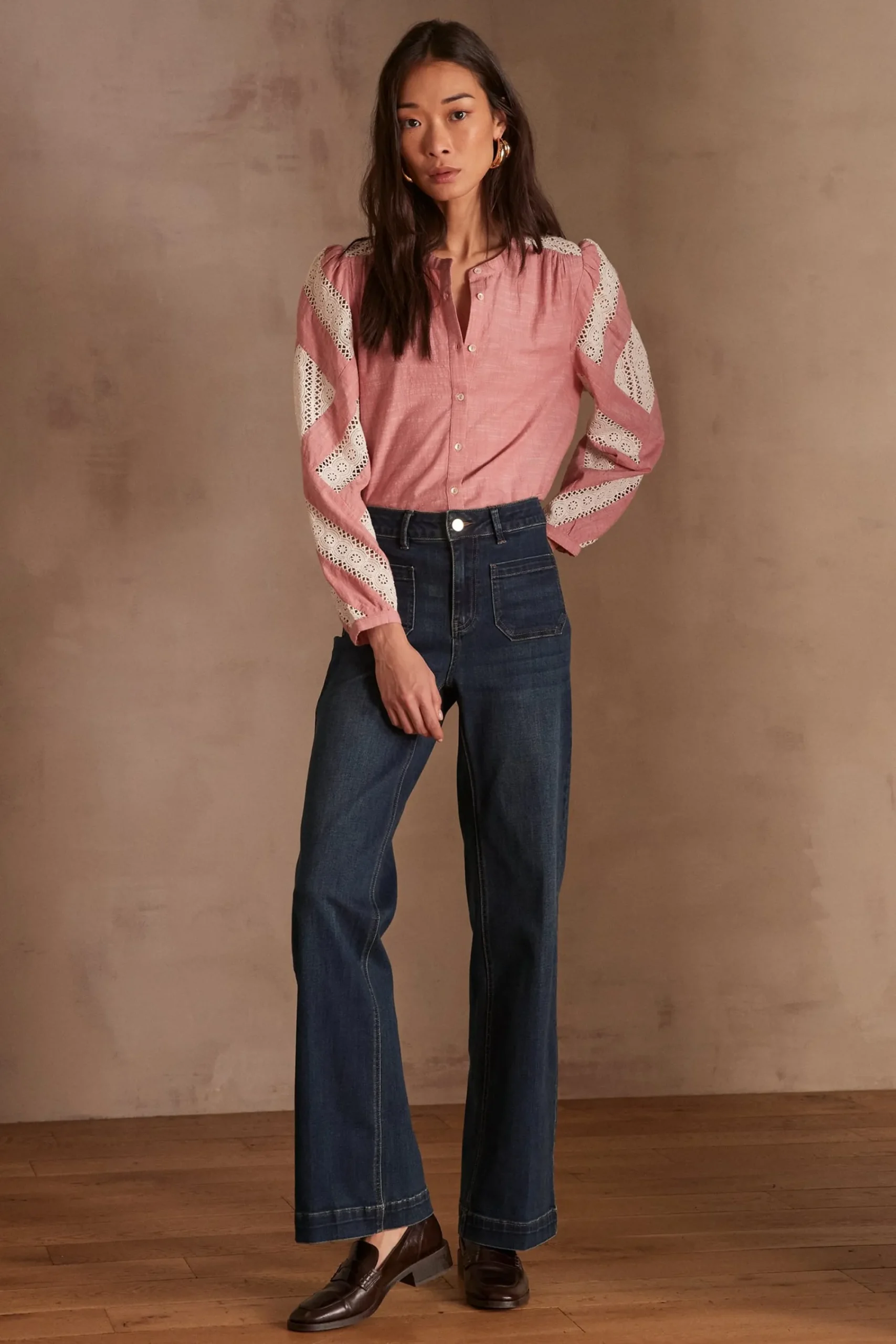 Maison 123 Blouses Et Chemises En Coton|Blouses Et Chemises Brodées>Blouse CATHEL PRIMEROSE