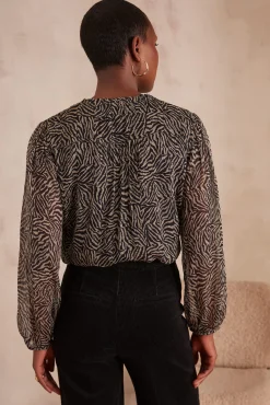 Maison 123 Blouses Et Chemises Imprimées|Blouses Et Chemises Noires><noscript><img width=