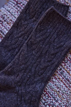 Maison 123 Chaussettes|Chaussettes>Chaussettes SIMON TAUPE FONCE