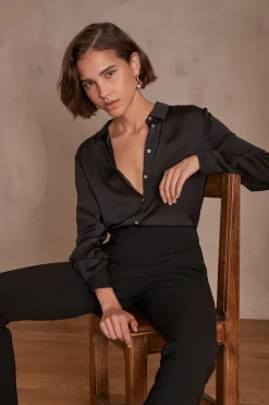 Maison 123 Blouses Et Chemises Noires><noscript><img width=