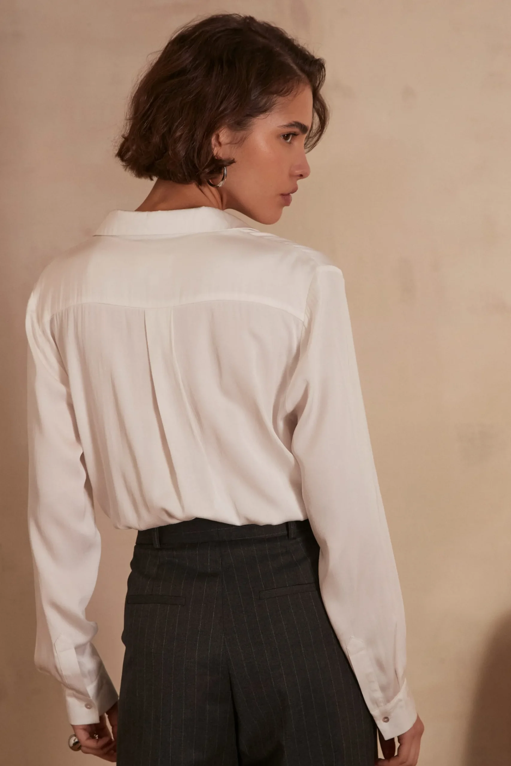 Maison 123 Blouses Et Chemises Blanches>Chemise CARLA ECRU