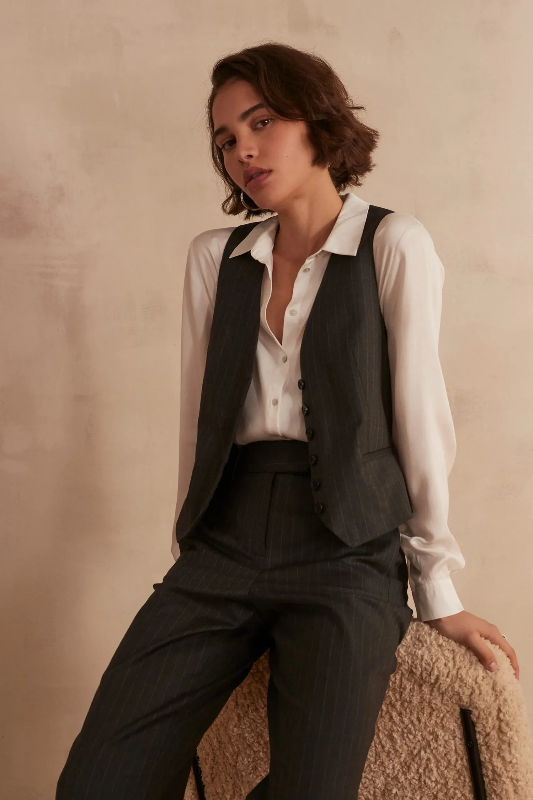 Maison 123 Blouses Et Chemises Blanches>Chemise CARLA ECRU