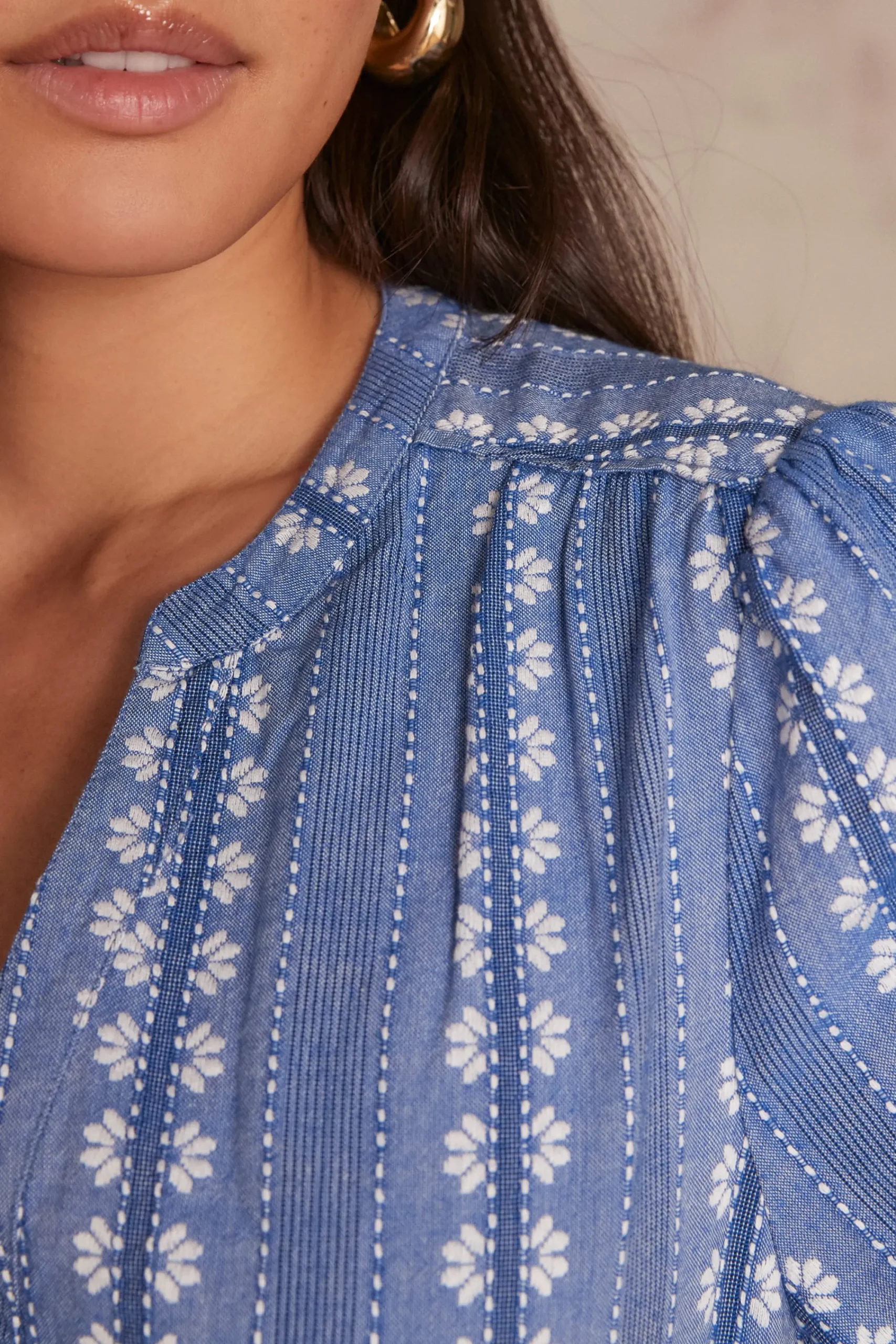 Maison 123 Blouses Et Chemises Blanches>Chemisier BERGAMOTTE ECRU
