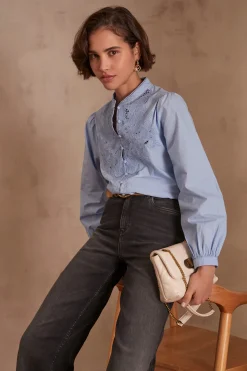 Maison 123 Blouses Et Chemises En Coton|Blouses Et Chemises Brodées><noscript><img width=