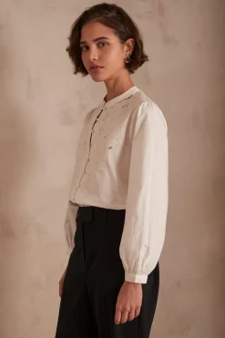 Maison 123 Blouses Et Chemises Blanches|Blouses Et Chemises En Coton><noscript><img width=