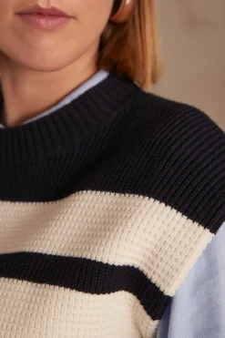 Maison 123 Pulls Sans Manches|Marinières><noscript><img width=