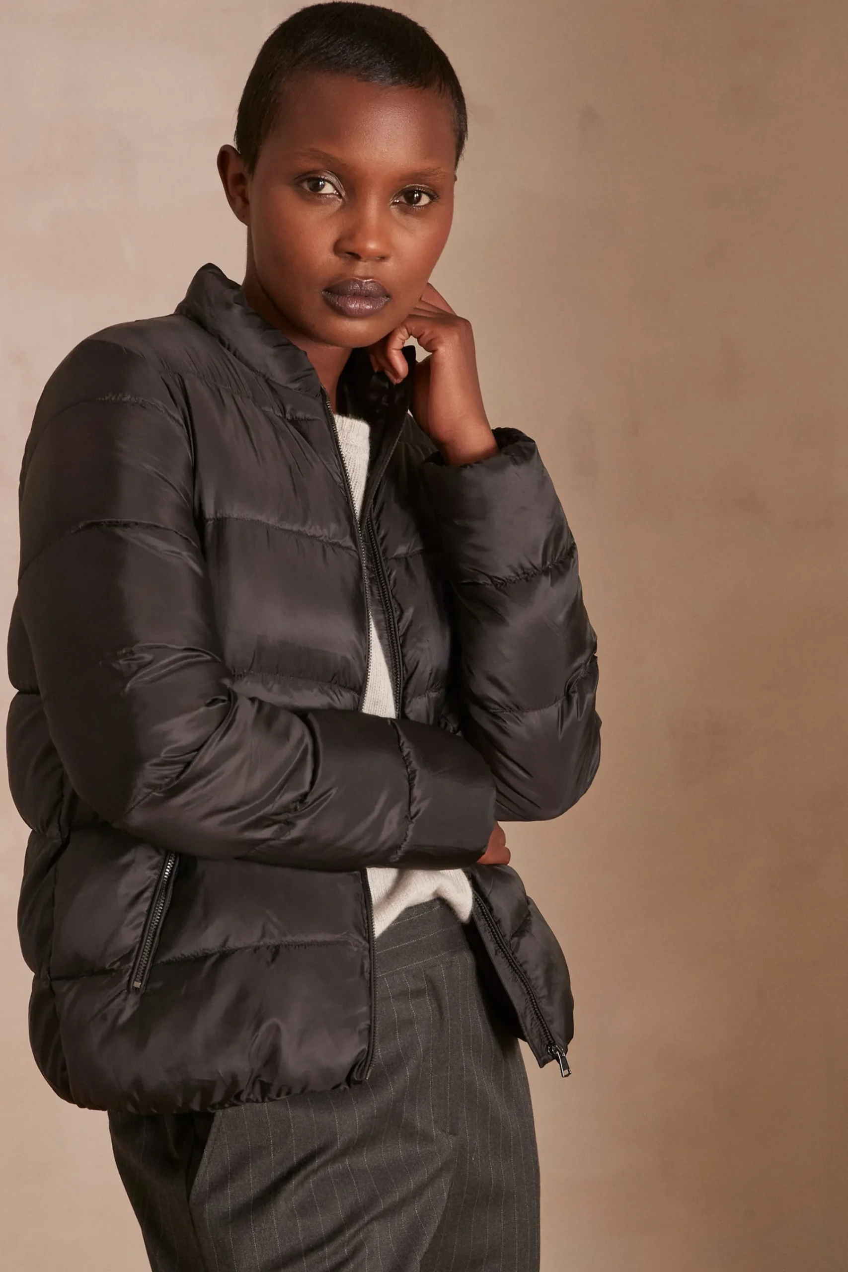 Maison 123 Manteaux Longs|Manteaux Courts>Doudoune ALISTER NOIR