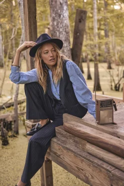 Maison 123 Vestes Sans Manches|Tailleurs>Gilet de tailleur ABEL MARINE