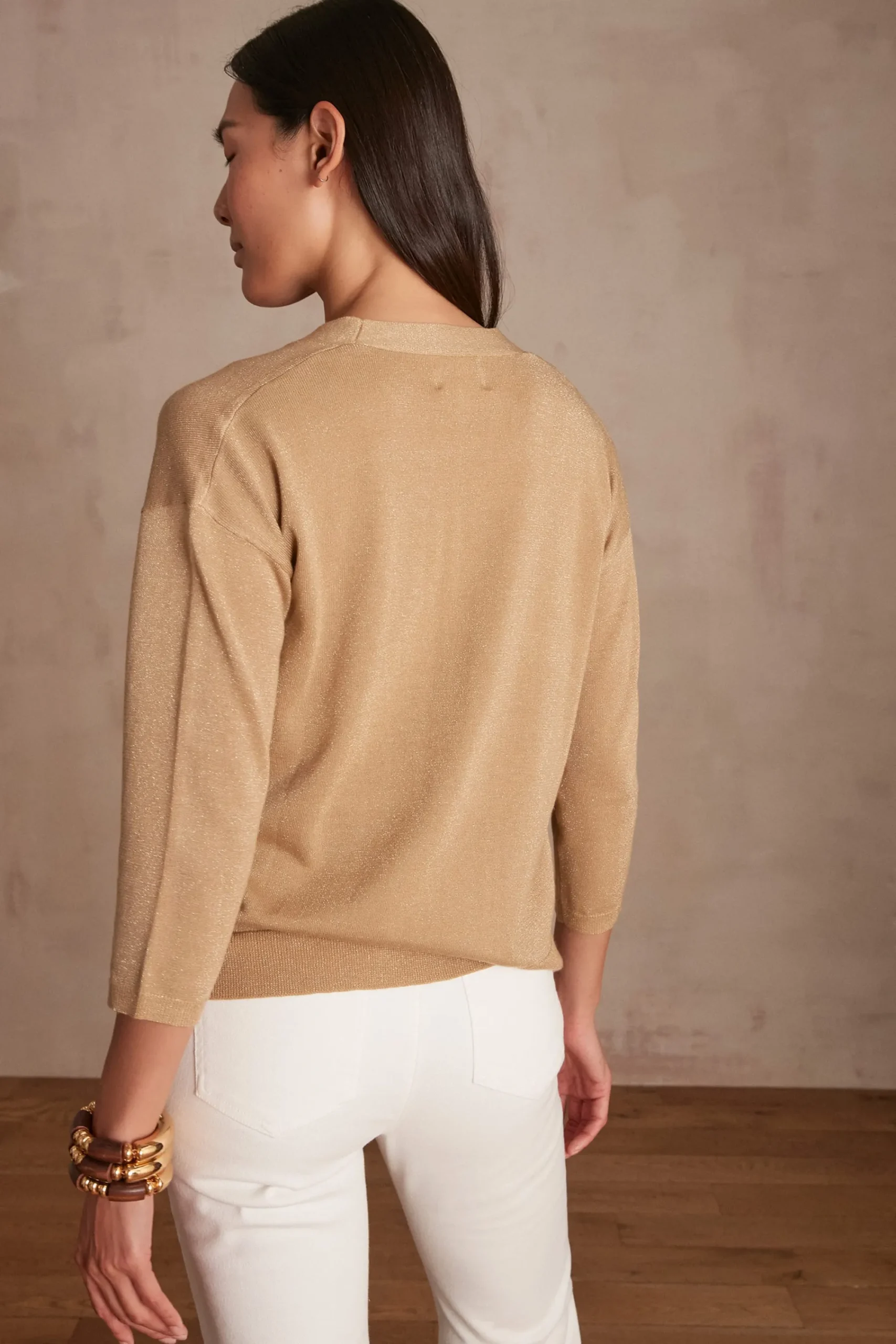 Maison 123 Gilets Courts>Gilet LILOU BEIGE
