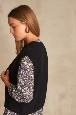 Maison 123 Gilets Courts|Gilets Sans Manches><noscript><img width=
