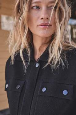 Maison 123 Gilets Courts|Gilets Sans Manches>Gilet sans manches COME NOIR