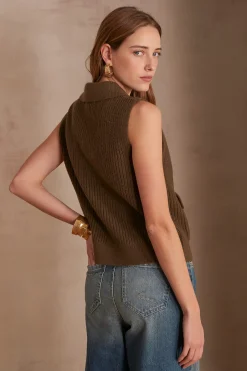 Maison 123 Gilets Courts|Gilets Sans Manches><noscript><img width=
