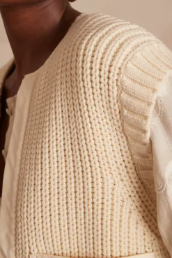 Maison 123 Gilets Courts|Gilets Sans Manches><noscript><img width=