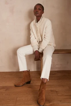 Maison 123 Jeans Droits|Jeans Blancs>Jean PATIENCE BLANC
