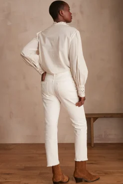 Maison 123 Jeans Droits|Jeans Blancs><noscript><img width=