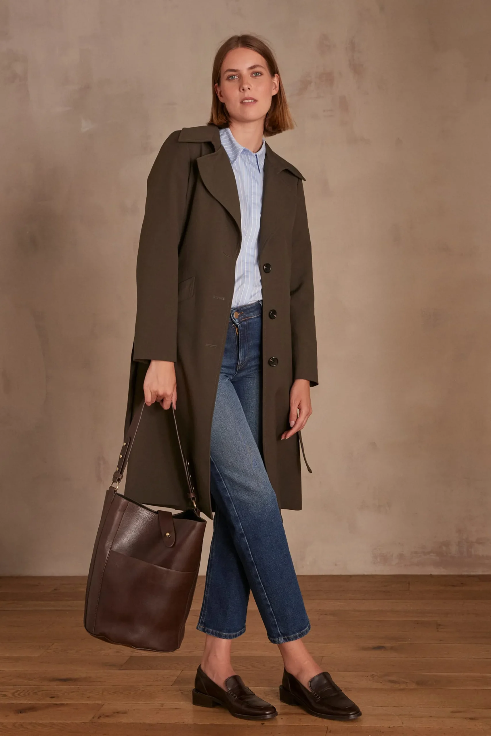 Maison 123 Jeans Droits|Les Morphologies En H>Jean droit LILOU INDIGO FONCE