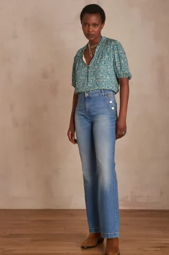 Maison 123 Jeans We Care|Jeans Flare Et Bootcut><noscript><img width=