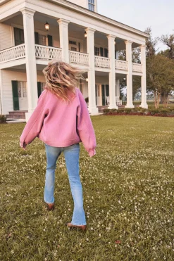 Maison 123 Jeans We Care|Jeans Flare Et Bootcut>Jean flare PAMELA Produit labellisé We Care mettant en avant l'utilisation de matières plus responsables et la valorisation de la production locale DELAVE CLAIR