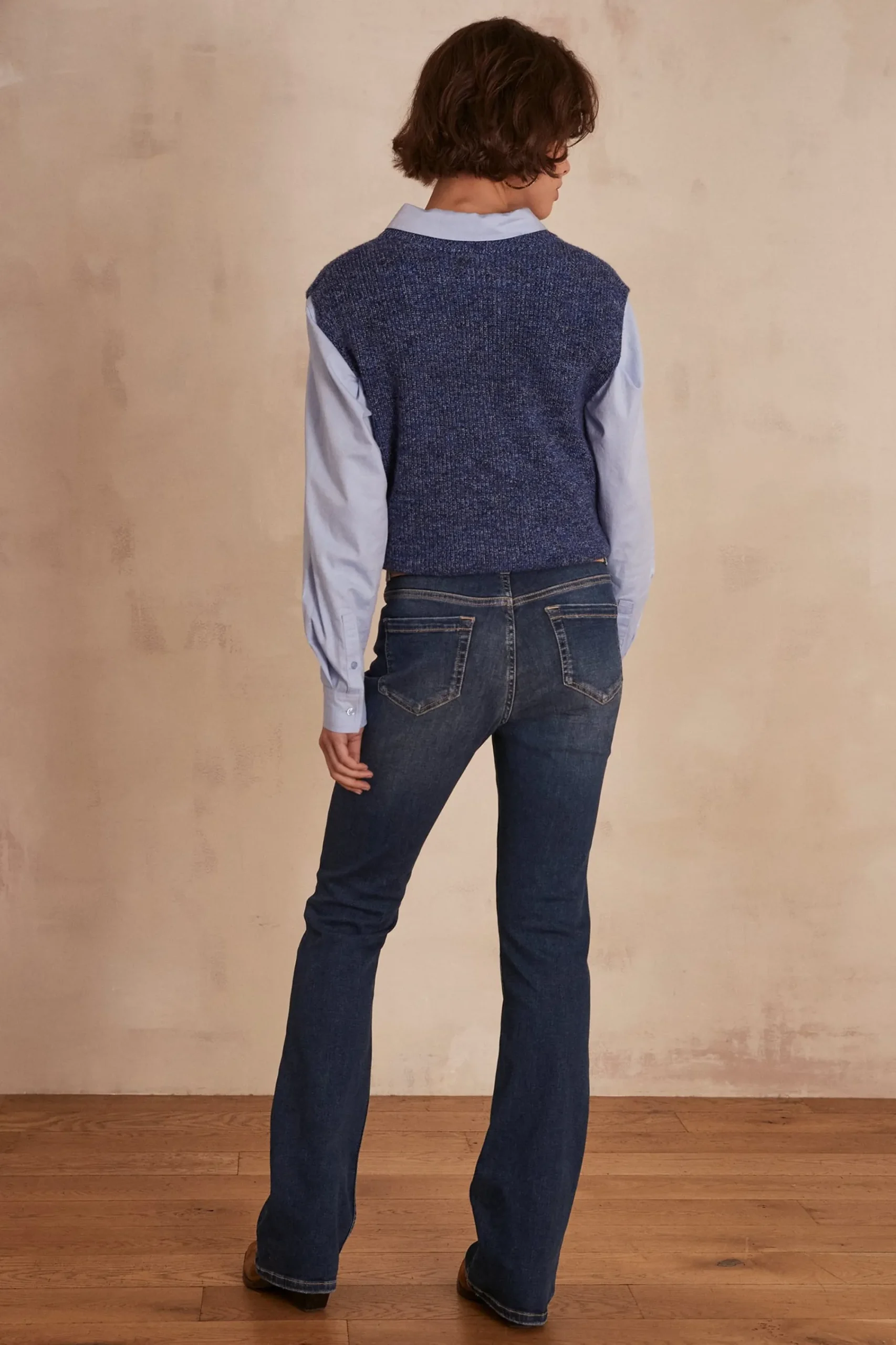 Maison 123 Jeans We Care|Jeans Flare Et Bootcut>Jean LILY BOOTCUT INDIGO FONCE
