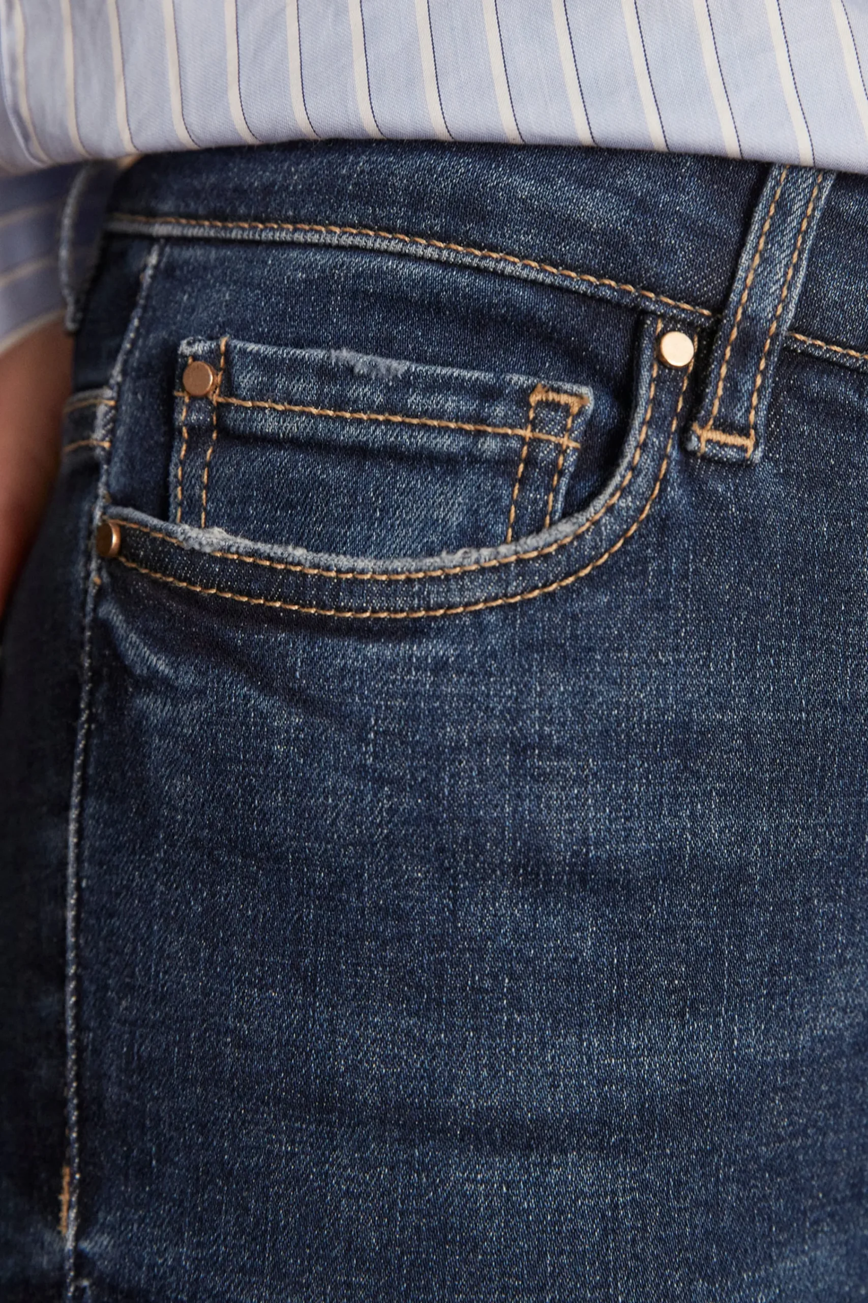 Maison 123 Jeans We Care|Les Morphologies En A>Jean SUZY SLIM INDIGO FONCE