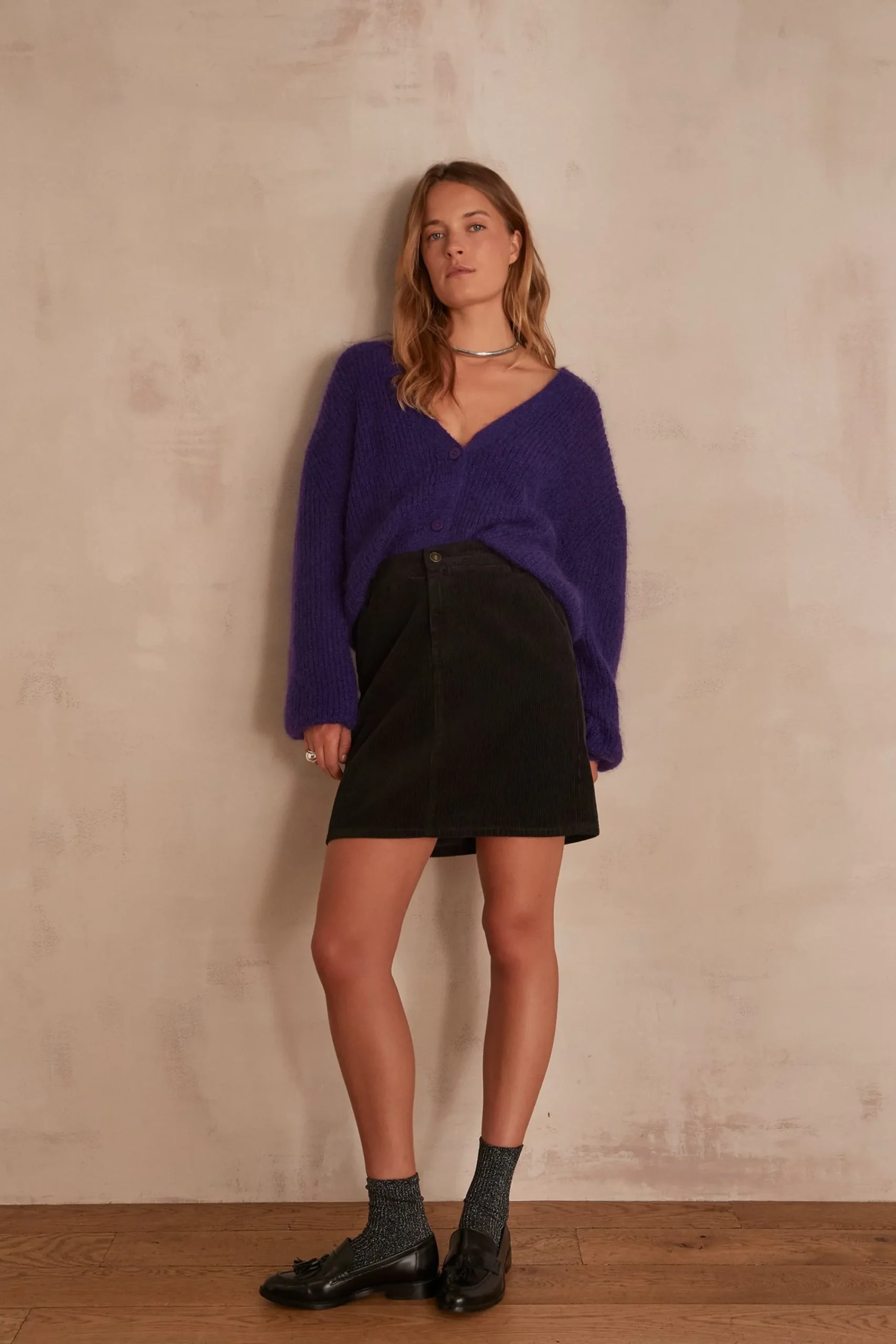 Maison 123 Jupes Courtes|Jupes Noires>Jupe BILLIE NOIR