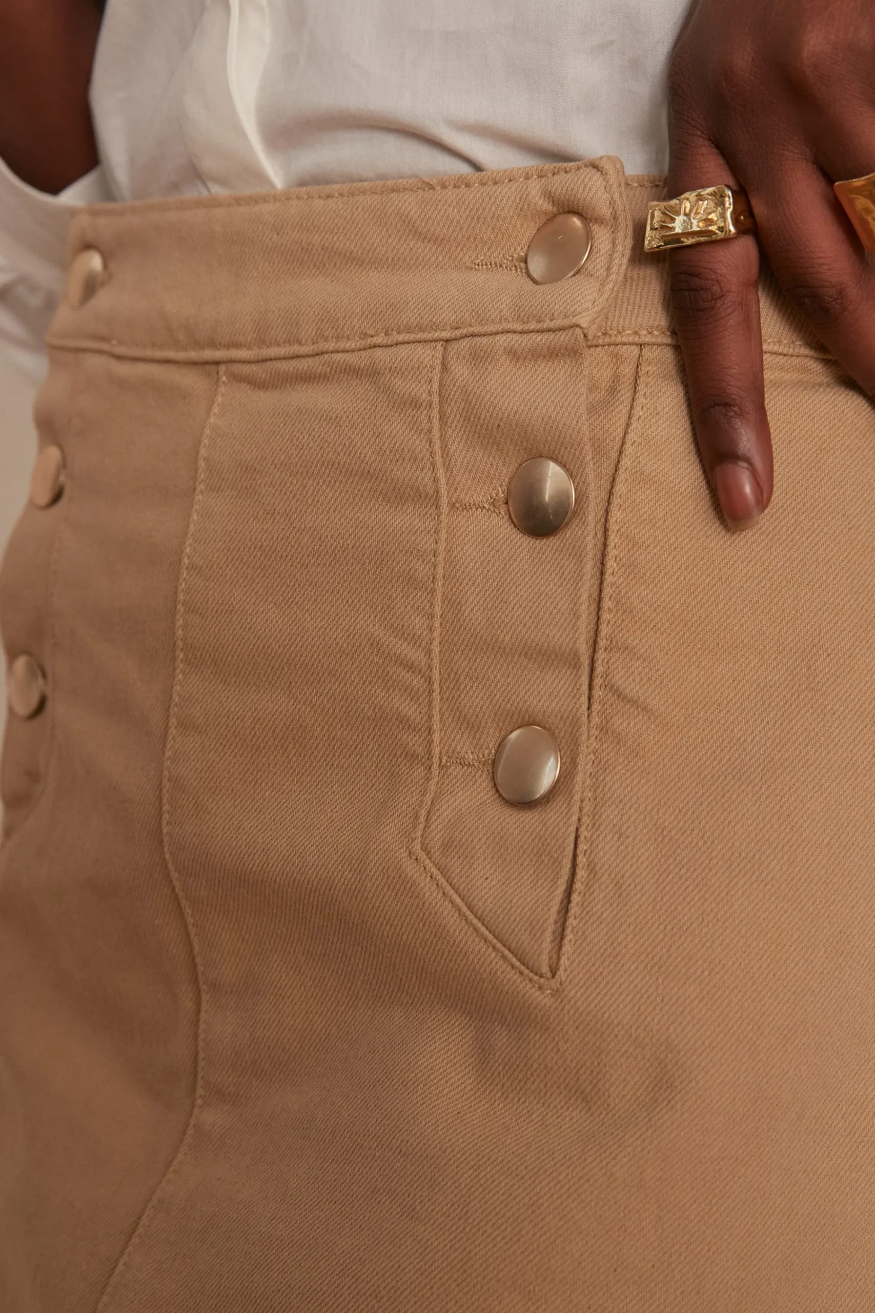 Maison 123 Jupes Courtes>Jupe BLANDINE BEIGE