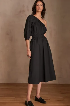 Maison 123 Jupes Longues Et Midi|Jupes Noires>Jupe BRUNE NOIR
