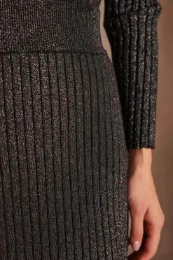 Maison 123 Jupes Longues Et Midi|Jupes Noires>Jupe ELINE NOIR
