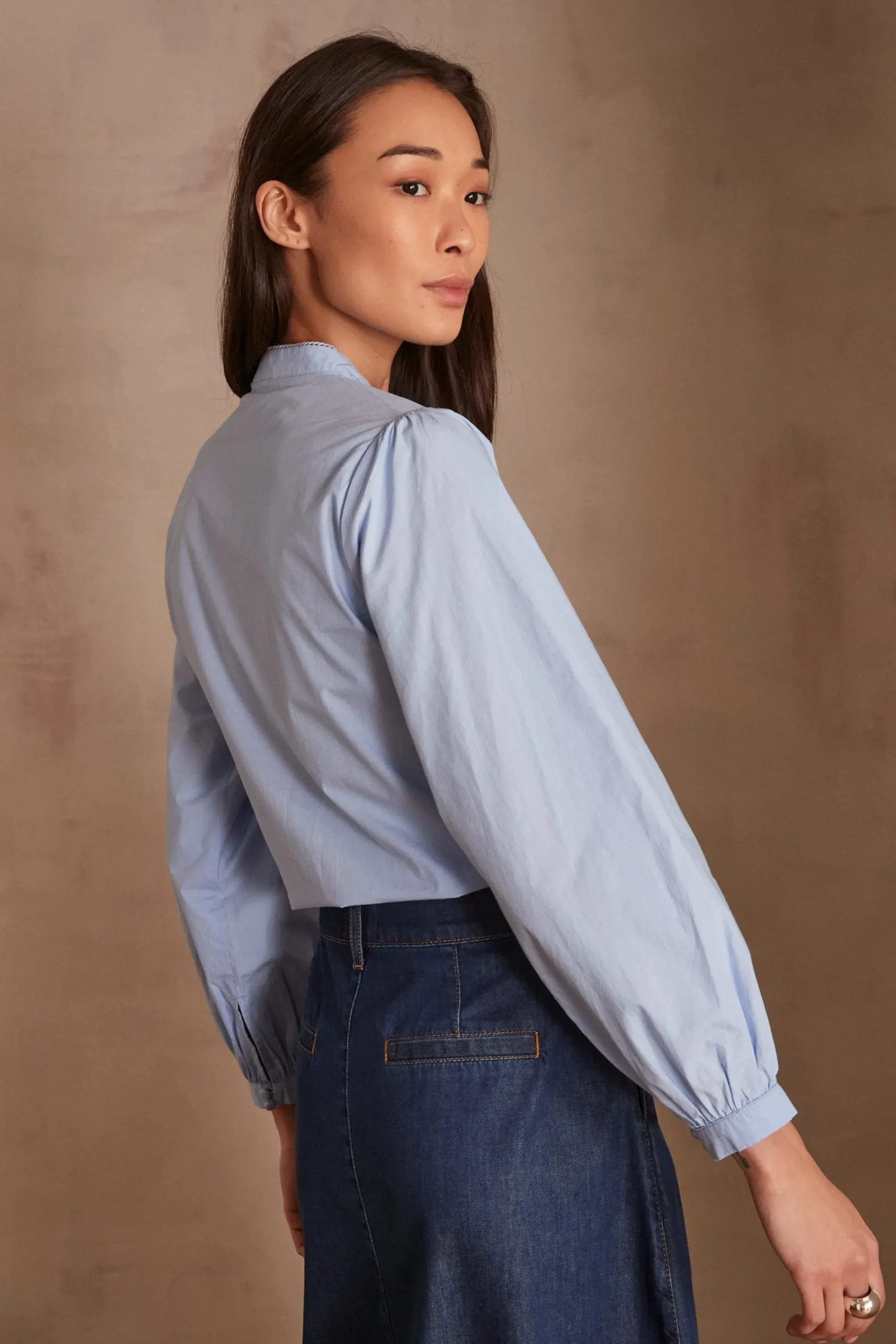 Maison 123 Jupes Longues Et Midi|Jupes En Jean>Jupe JUSTINE INDIGO FONCE