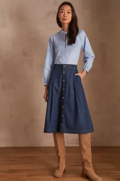 Maison 123 Jupes Longues Et Midi|Jupes En Jean><noscript><img width=