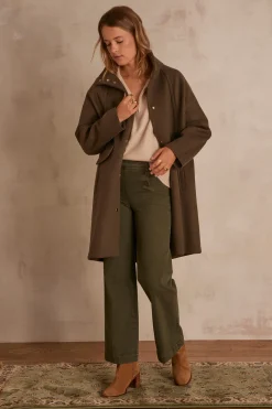 Maison 123 Manteaux Longs|Manteaux En Laine>Manteau ALPHA SAUGE