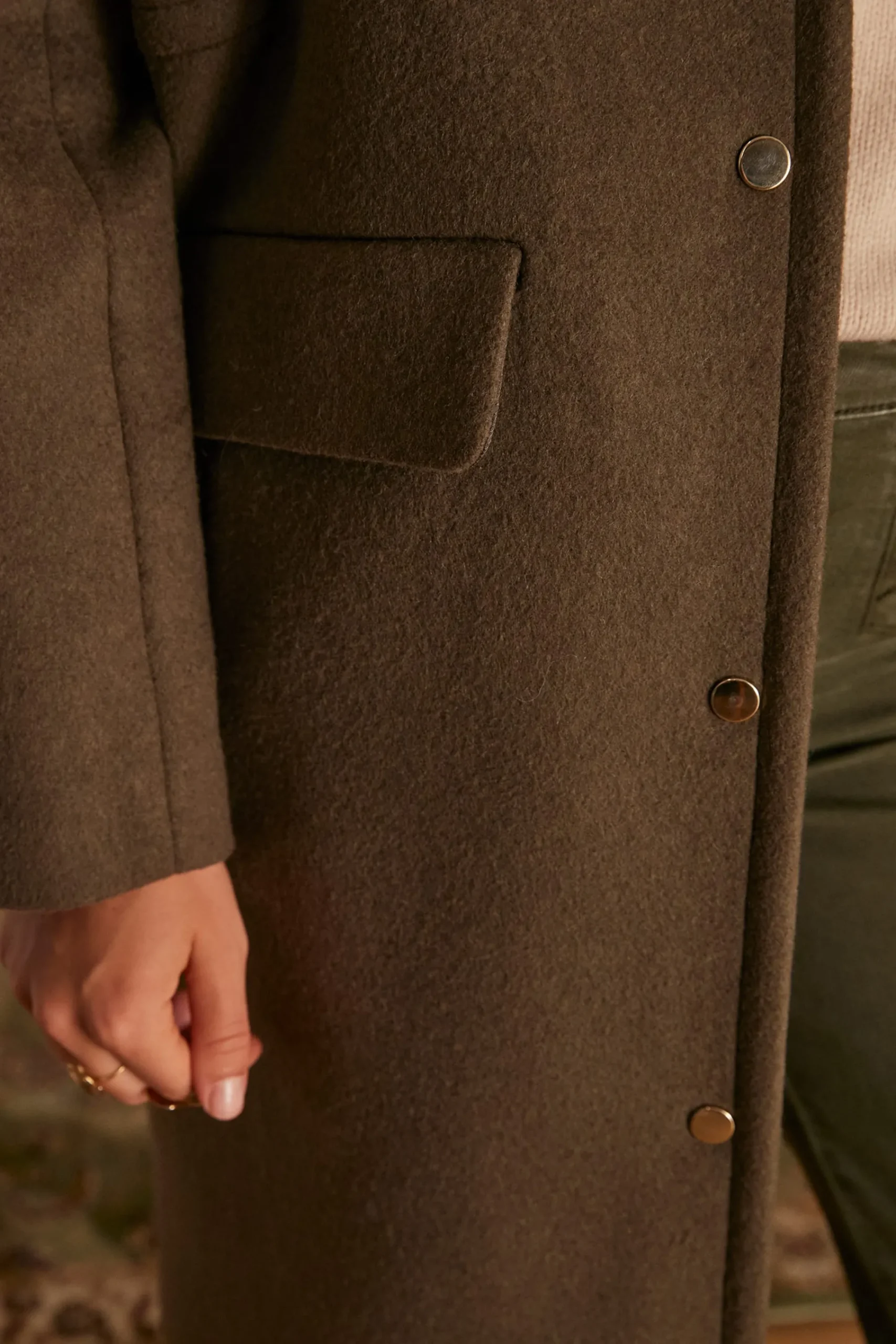 Maison 123 Manteaux Longs|Manteaux En Laine>Manteau ALPHA SAUGE