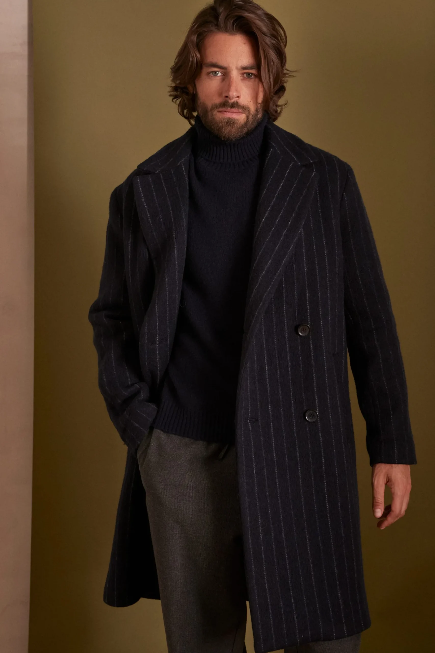 Maison 123 Manteaux Longs|Manteaux En Laine>Manteau unisexe MARLEY MARINE