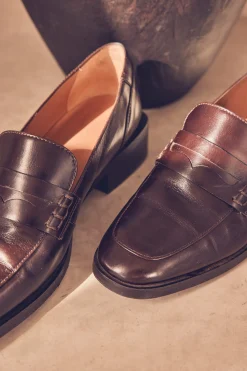 Maison 123 Mocassins>Mocassins ROBIN CHOCOLAT
