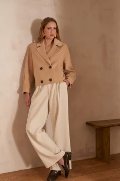 Maison 123 Pantalons Fluides|Pantalons Larges>Pantalon BENJI NATUREL