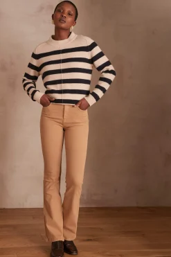 Maison 123 Jeans Flare Et Bootcut|Les Morphologies En A>Pantalon bootcut PAMELA CAMEL