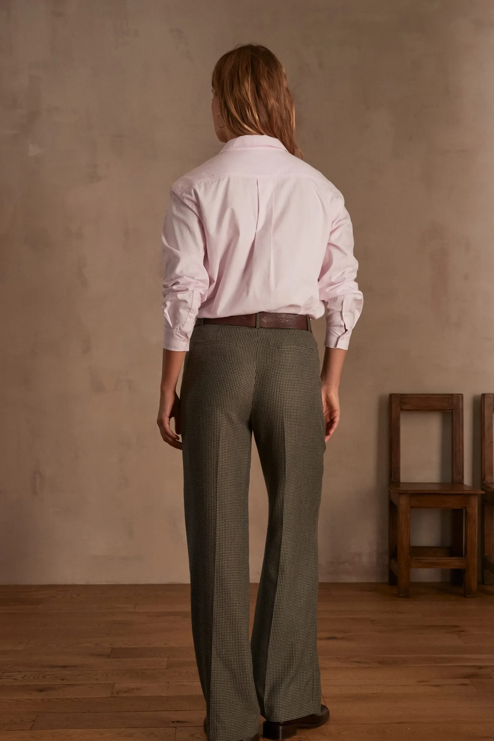 Maison 123 Pantalons Fluides|Pantalons Larges>Pantalon FERGUSON KAKI