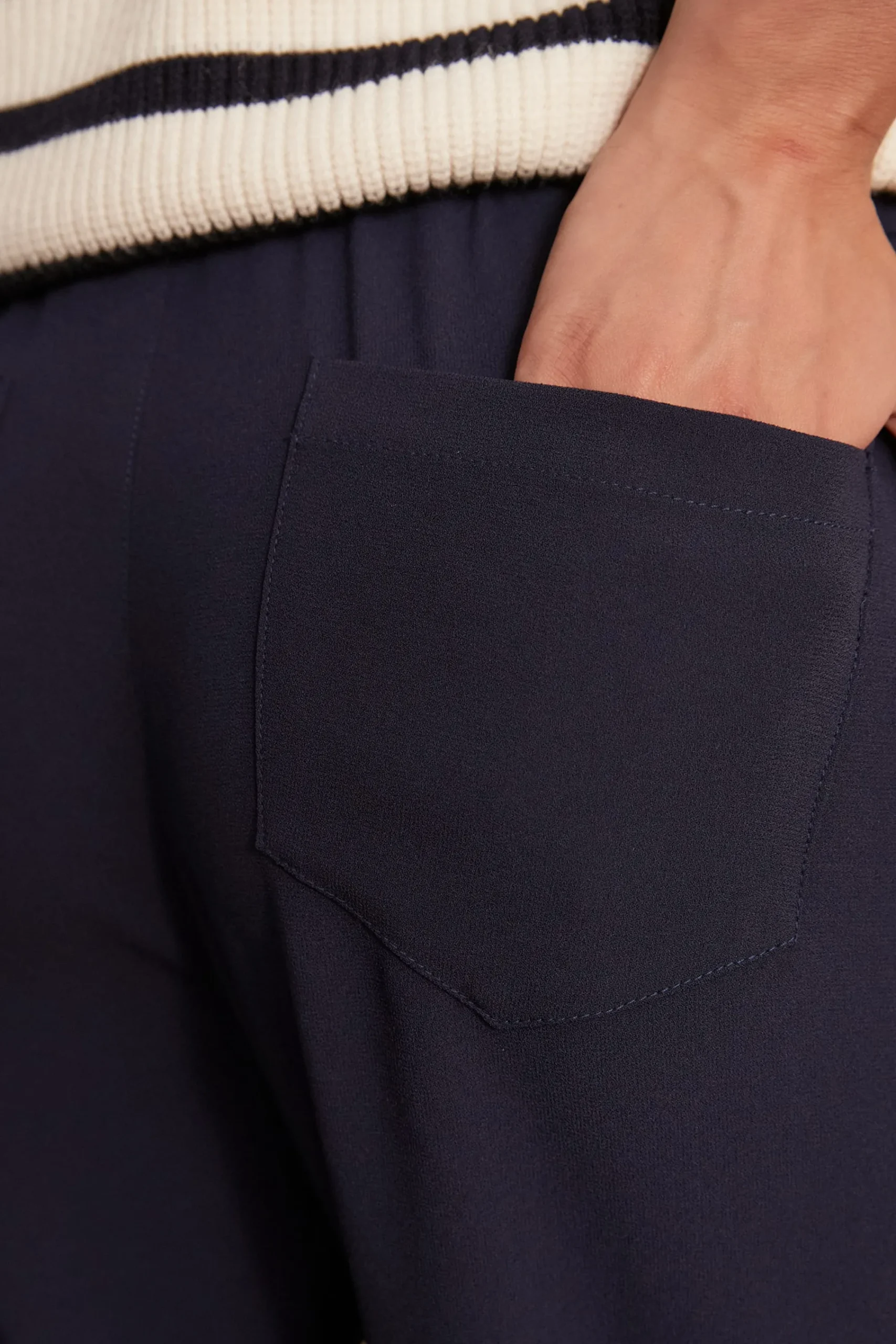 Maison 123 Pantalons De Tailleur|Pantalons Fluides>Pantalon léger FERDINAND MARINE