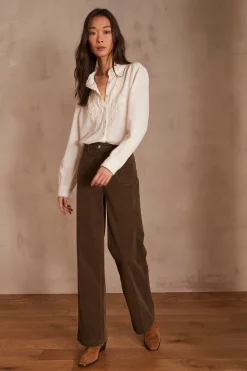 Maison 123 Pantalons En Velours><noscript><img width=