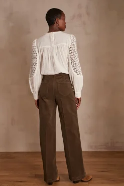 Maison 123 Pantalons En Velours><noscript><img width=