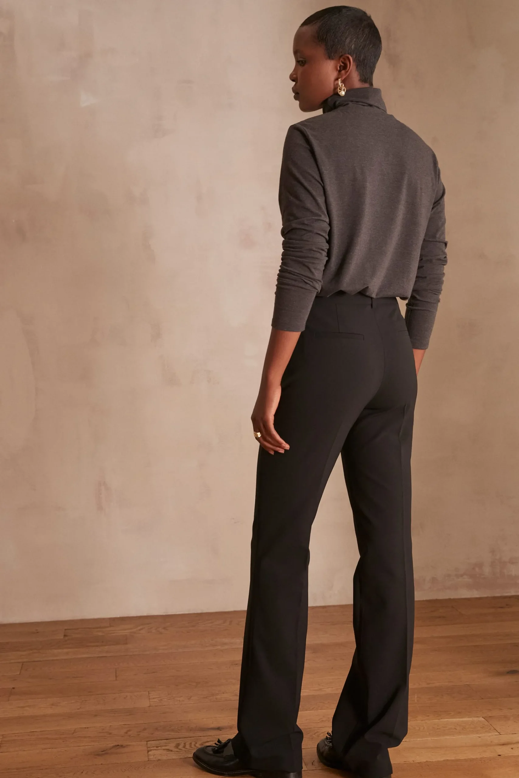 Maison 123 Pantalons De Tailleur|Pantalons Larges>Pantalon NINON NOIR