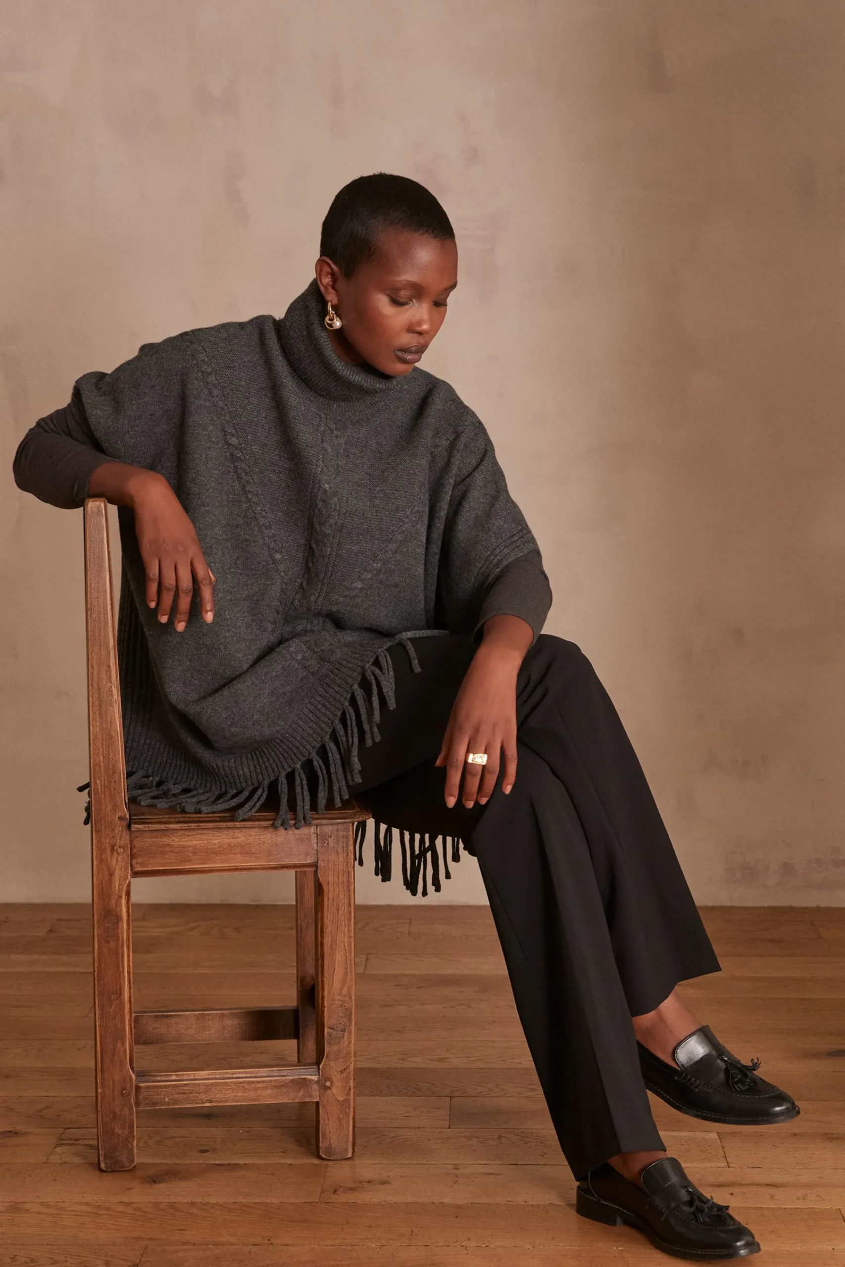 Maison 123 Pantalons De Tailleur|Pantalons Larges>Pantalon NINON NOIR