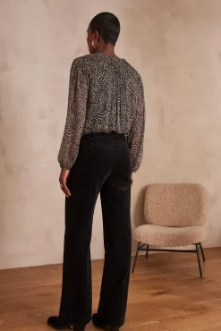 Maison 123 Pantalons Larges|Pantalons Noirs><noscript><img width=