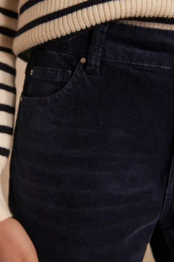 Maison 123 Pantalons Larges|Pantalons En Velours>Pantalon VANINA ENCRE
