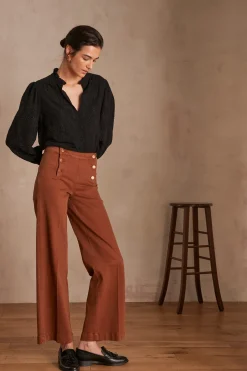 Maison 123 Jeans We Care|Jeans Taille Haute>Pantalon wideleg OXAN TOMETTE