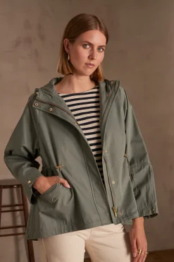 Maison 123 Manteaux Longs|Manteaux Courts>Parka ANNETTE FEUILLE
