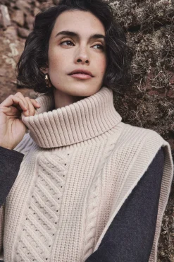 Maison 123 Echarpes|Cols Et Plastrons>Plastron LIAME NATUREL